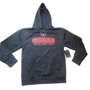 NHL Branded Washington Capitals Hoodie Mens Size M Hockey Long Sleeve Pullover